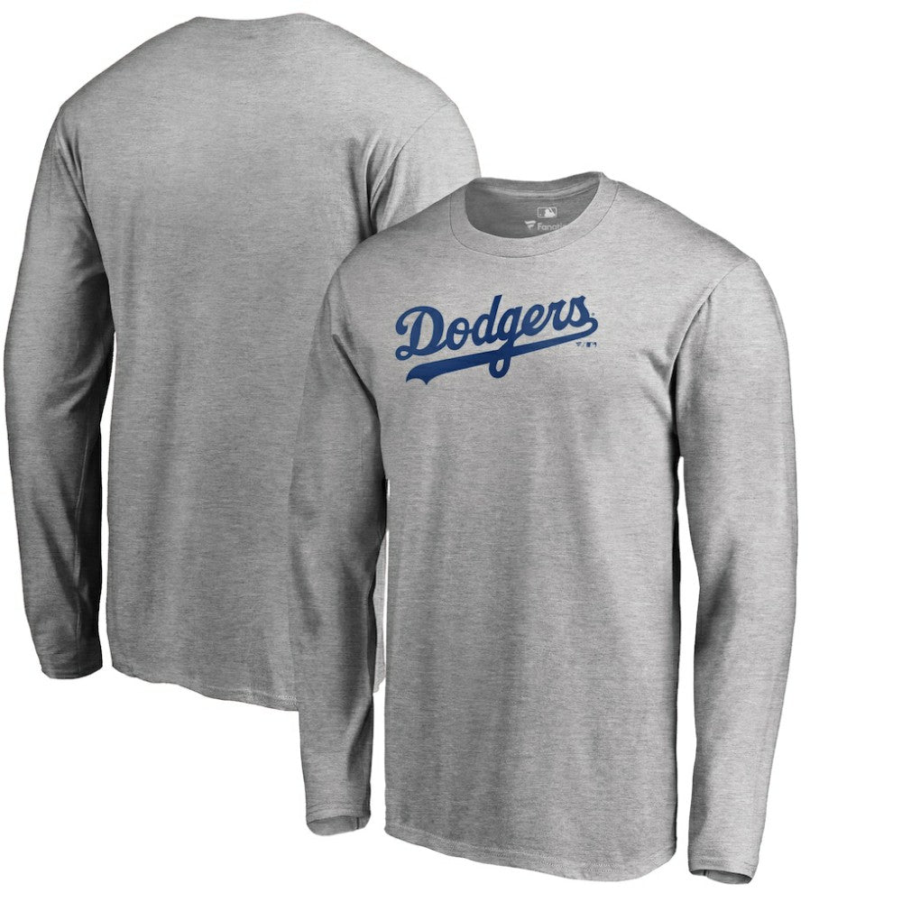 Los Angeles Dodgers Team Wordmark Long Sleeve T-Shirt Near Me