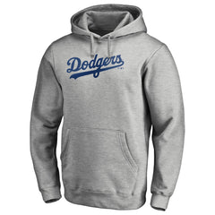 Los Angeles Dodgers Official Wordmark Fitted Pullover Hoodie Online
