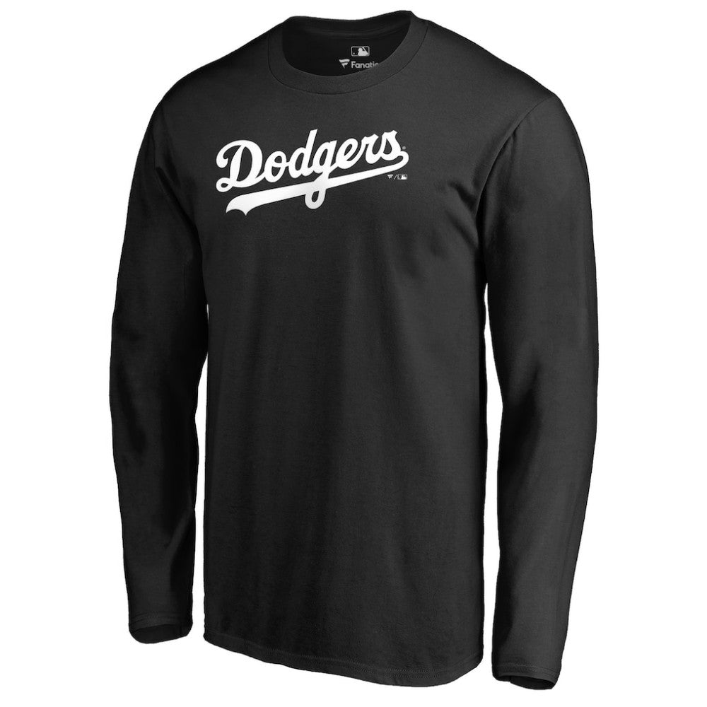 Los Angeles Dodgers Team Wordmark Long Sleeve T-Shirt Near Me