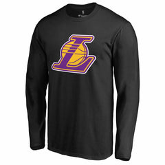 LeBron James Los Angeles Lakers Round About Name & Number Long Sleeve T-Shirt Black