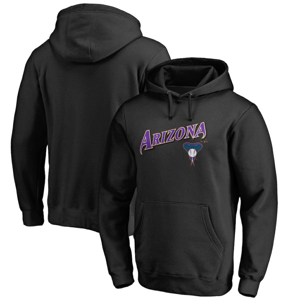 Arizona Diamondbacks Vintage Cooperstown Collection Wahconah Fitted Pullover Hoodie Discount
