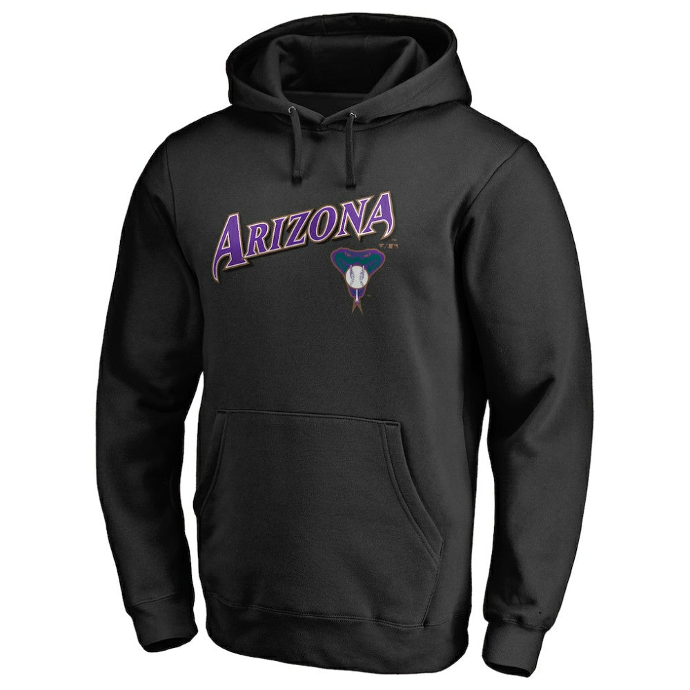 Arizona Diamondbacks Vintage Cooperstown Collection Wahconah Fitted Pullover Hoodie Discount