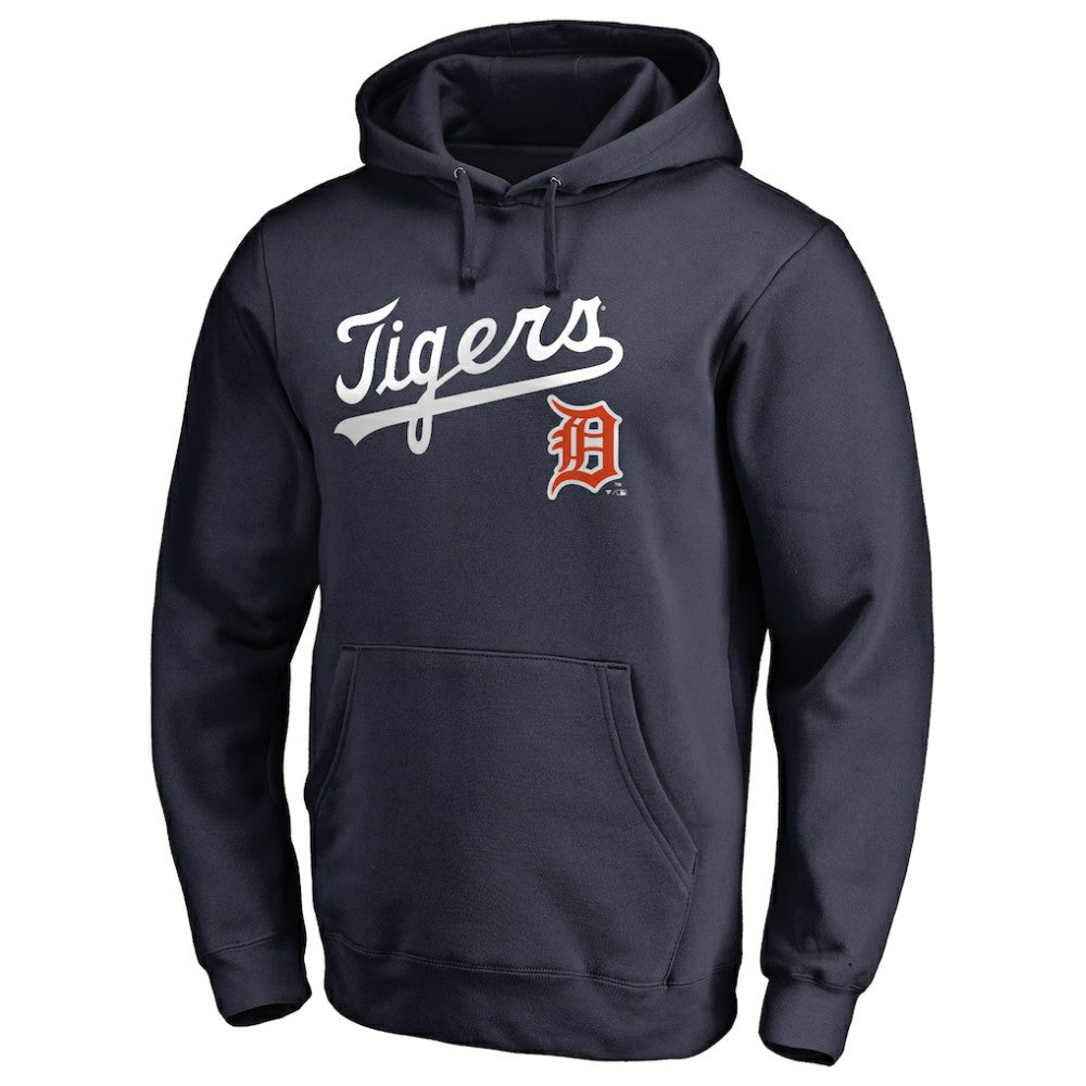 Detroit Tigers Vintage Cooperstown Collection Wahconah Fitted Pullover Hoodie Discount