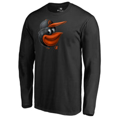 Baltimore Orioles Midnight Mascot Long Sleeve T-Shirt Outlet
