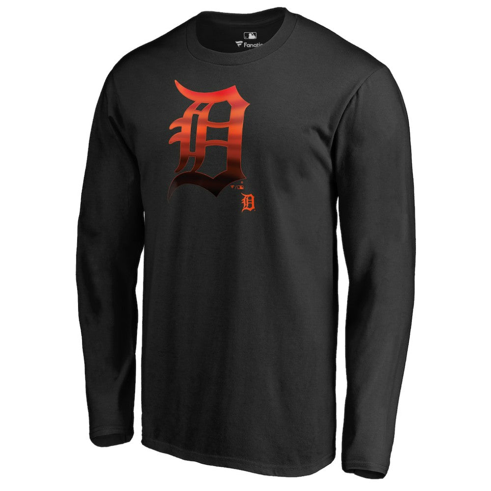 Detroit Tigers Midnight Mascot Long Sleeve T-Shirt Near Me