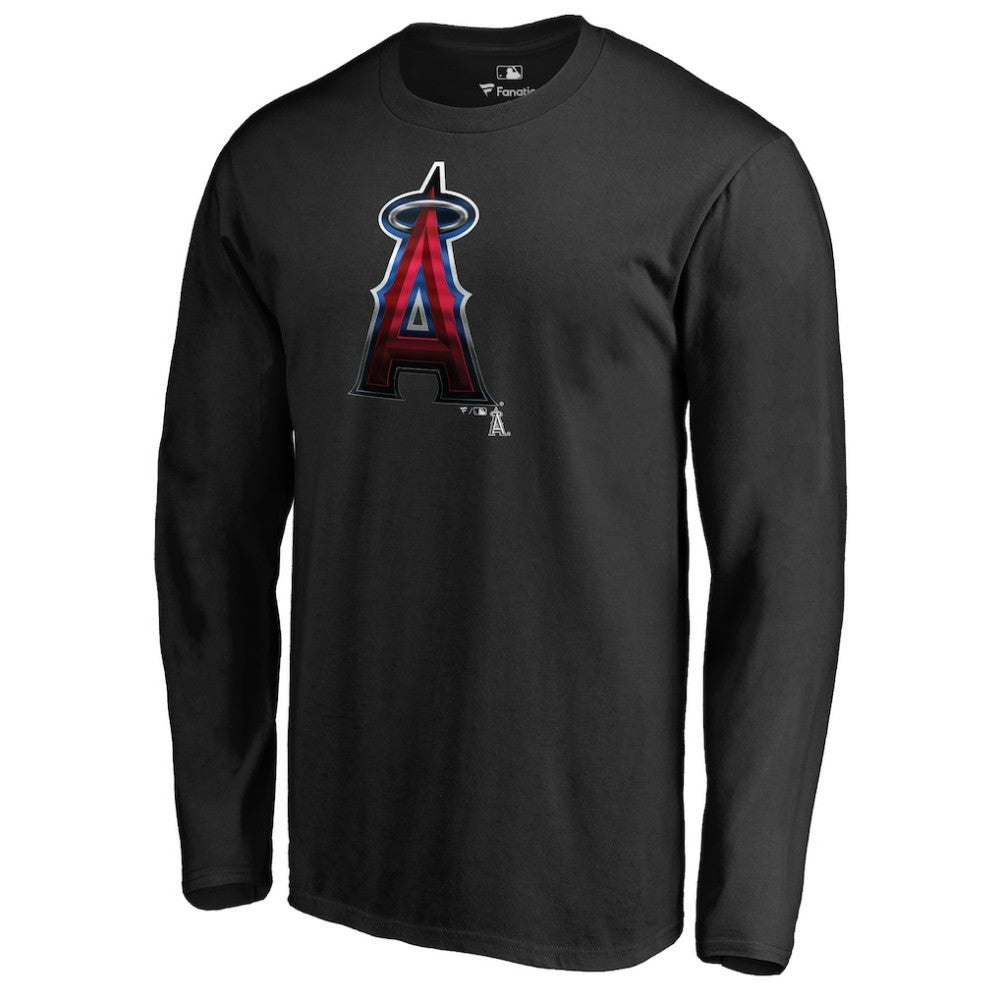 Los Angeles Angels Midnight Mascot Long Sleeve T-Shirt for sale