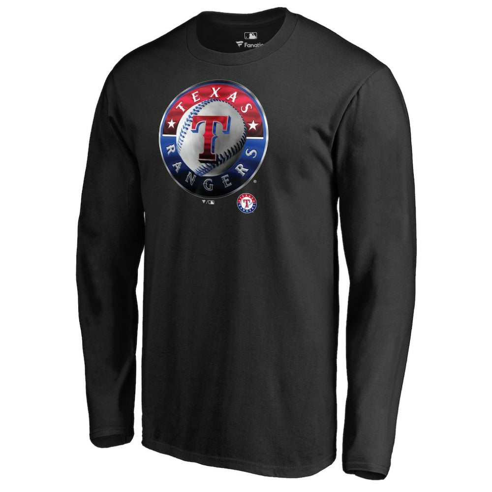 Texas Rangers Midnight Mascot Long Sleeve T-Shirt Online