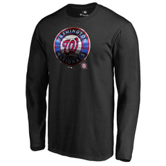 Washington Nationals Midnight Mascot Long Sleeve T-Shirt Sale