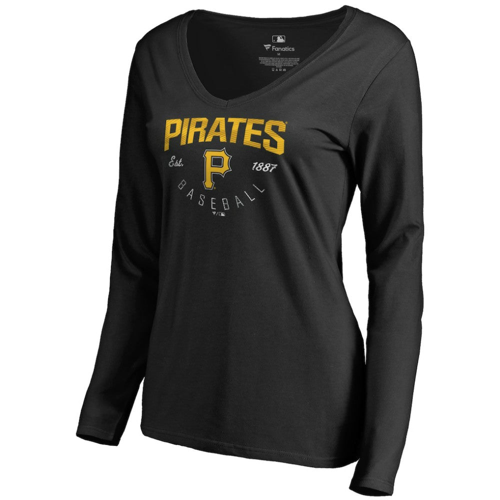 Pittsburgh Pirates Women's Live For It Long Sleeve T-Shirt Discount