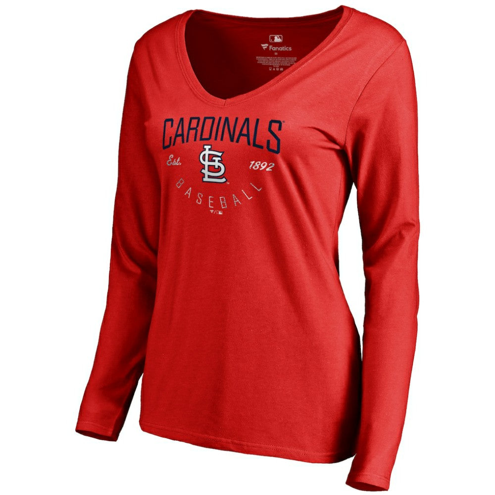 St. Louis Cardinals Women's Live For It Long Sleeve T-Shirt Sale
