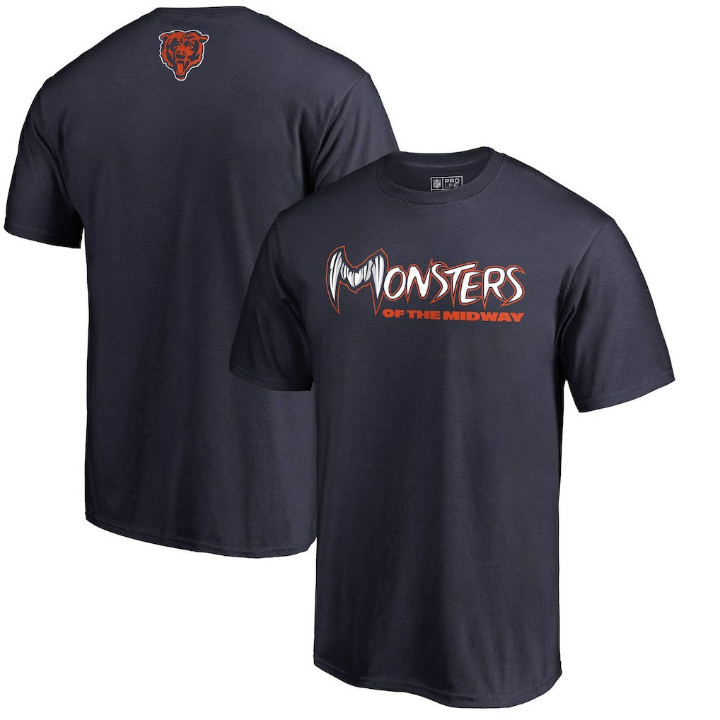 Chicago Bears Monsters T-Shirt - Navy - NFL