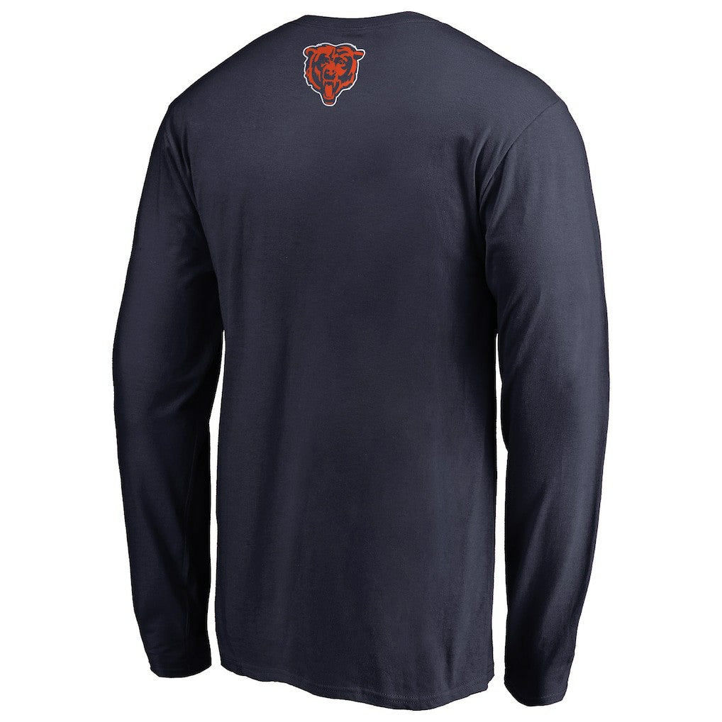 Chicago Bears Monsters Long Sleeve T-Shirt - Navy - NFL
