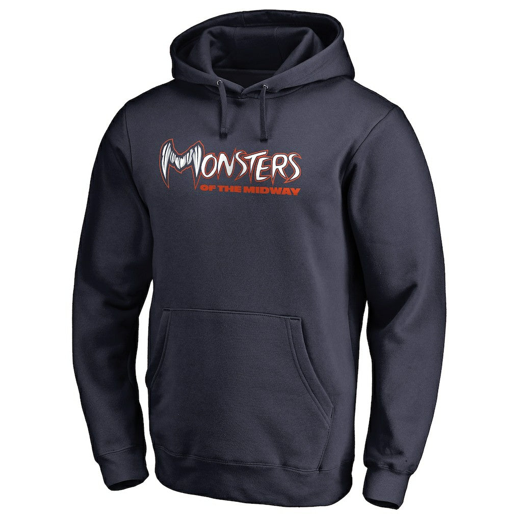 Chicago Bears Monsters Pullover Hoodie - Navy - NFL