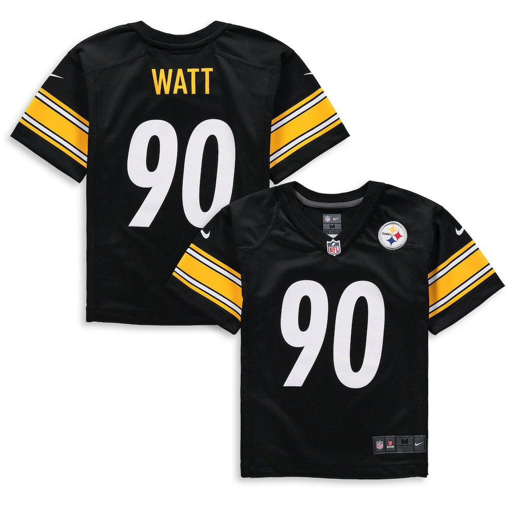T.J. Watt Pittsburgh Steelers Preschool Game Jersey - Black - Nike