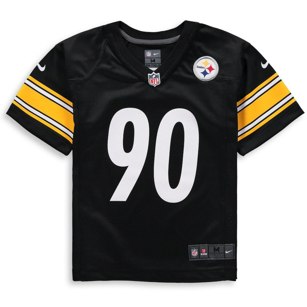 T.J. Watt Pittsburgh Steelers Preschool Game Jersey - Black - Nike