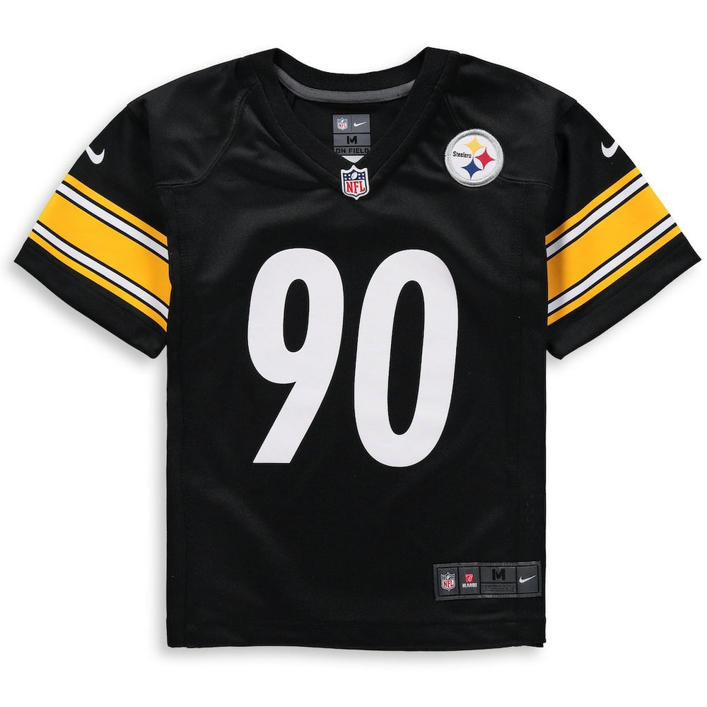 T.J. Watt Pittsburgh Steelers Preschool Game Jersey - Black - Nike