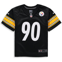 T.J. Watt Pittsburgh Steelers Preschool Game Jersey - Black - Nike