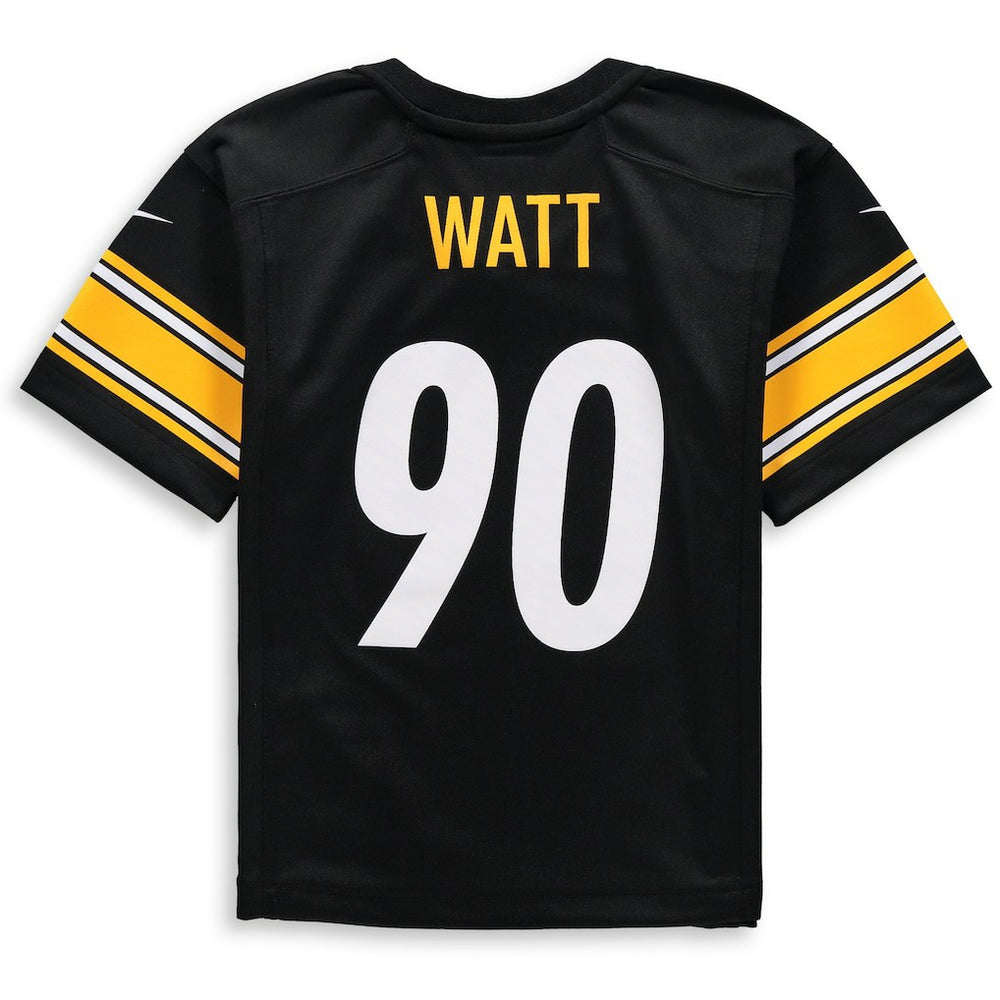 T.J. Watt Pittsburgh Steelers Preschool Game Jersey - Black - Nike