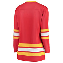 Calgary Flames Fanatics Women's Home Breakaway Jersey - Red | Fanatics on sale