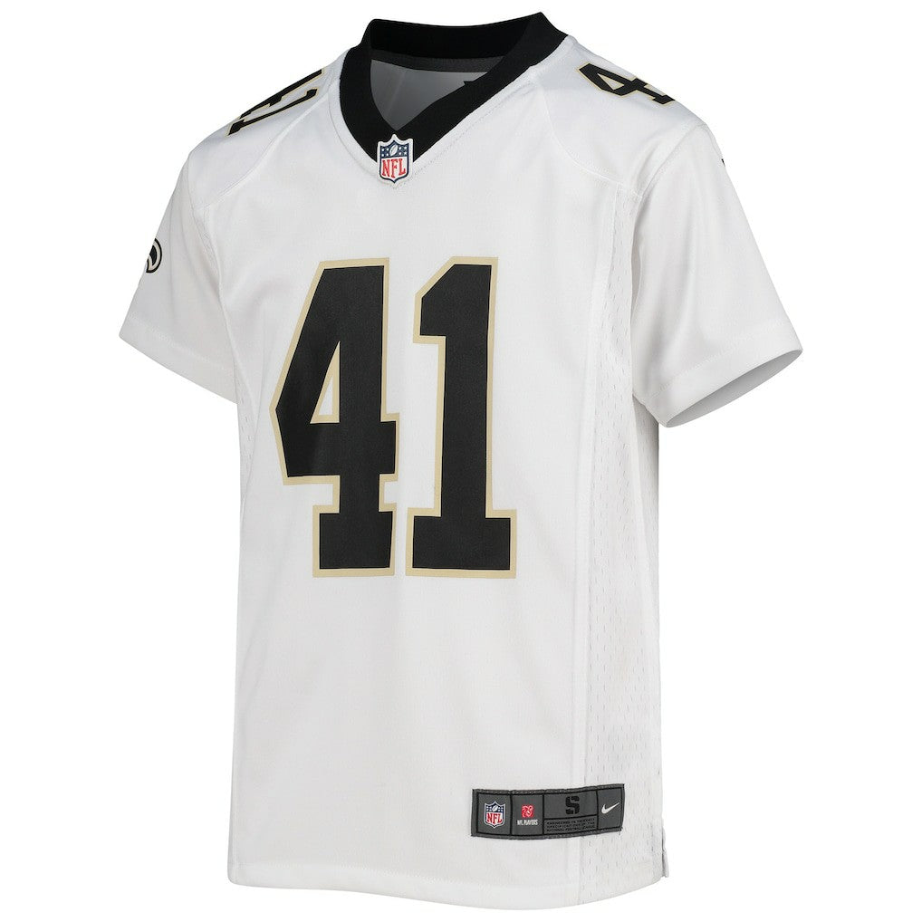 Alvin Kamara New Orleans Saints Youth Game Jersey - White - Nike