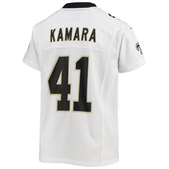 Alvin Kamara New Orleans Saints Youth Game Jersey - White - Nike