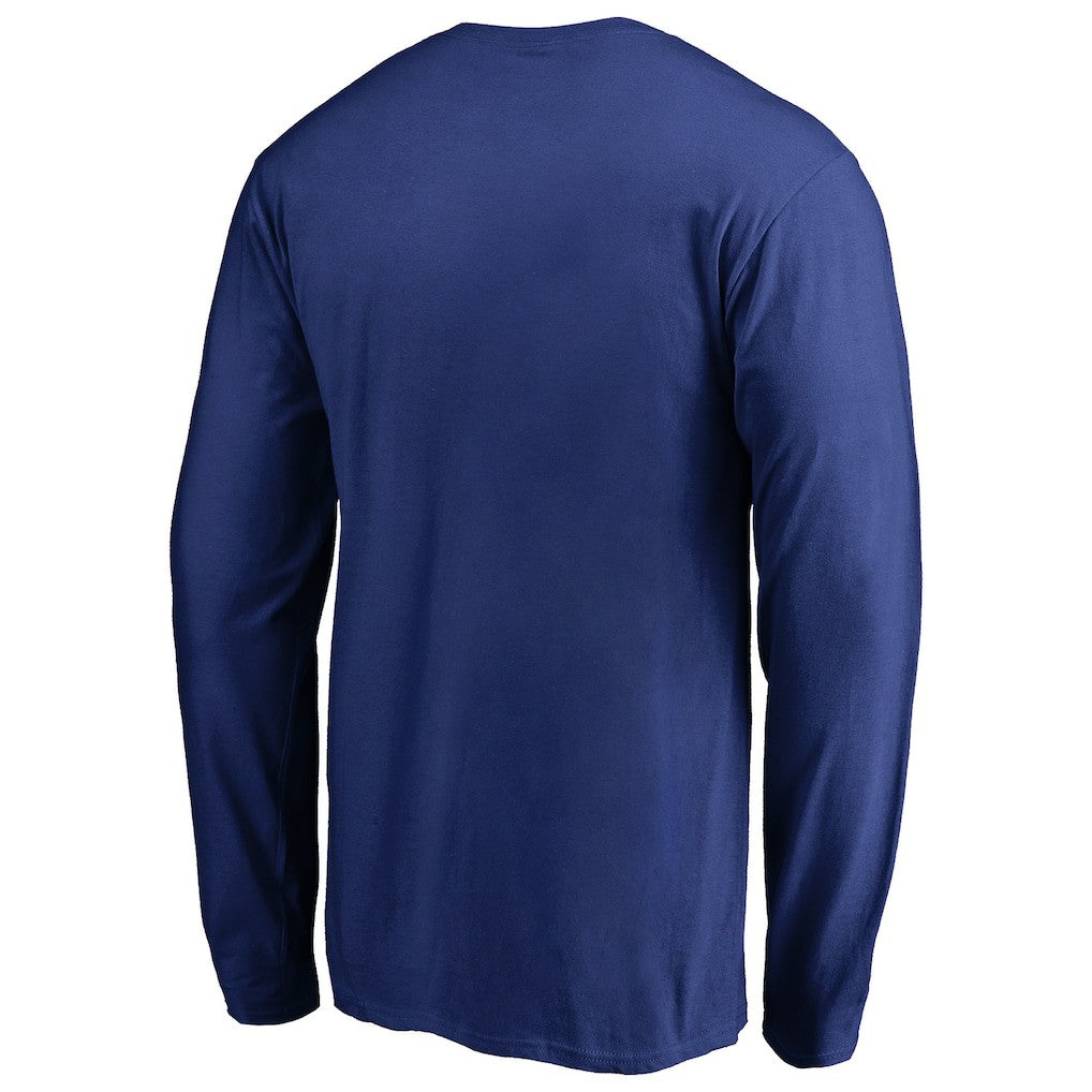 Buffalo Bills Futbol Americano Long Sleeve T-Shirt - Royal - NFL