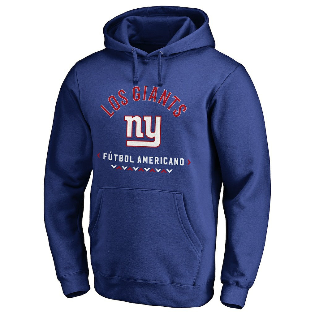 New York Giants Futbol Americano Pullover Hoodie - Royal - NFL