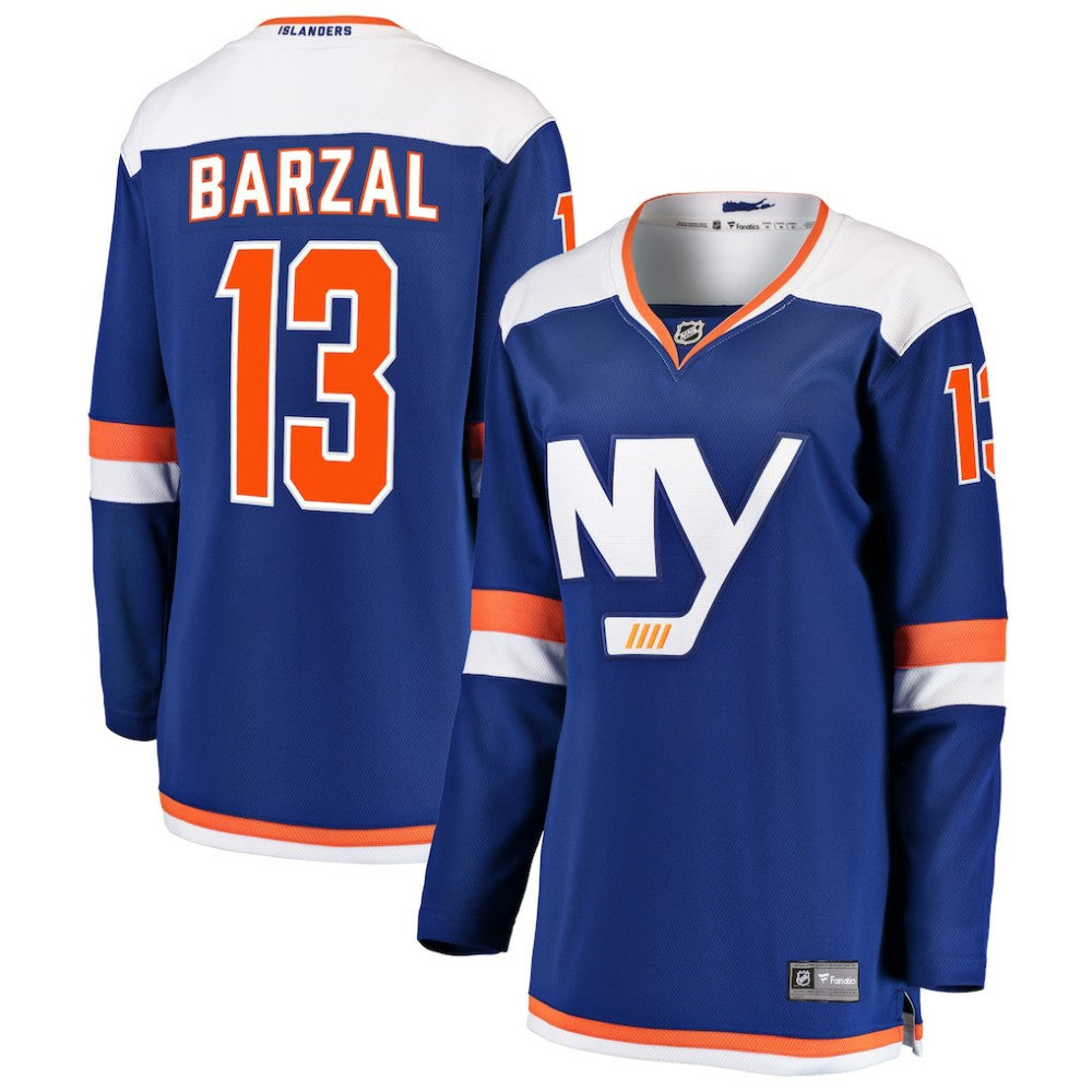 Mathew Barzal New York Islanders Fanatics Women's Alternate Breakaway Jersey - Blue | Fanatics Clearance