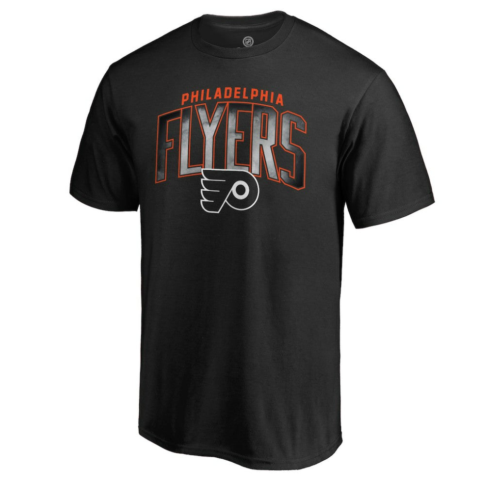Philadelphia Flyers Arch Smoke T-Shirt - Black | NHL sale