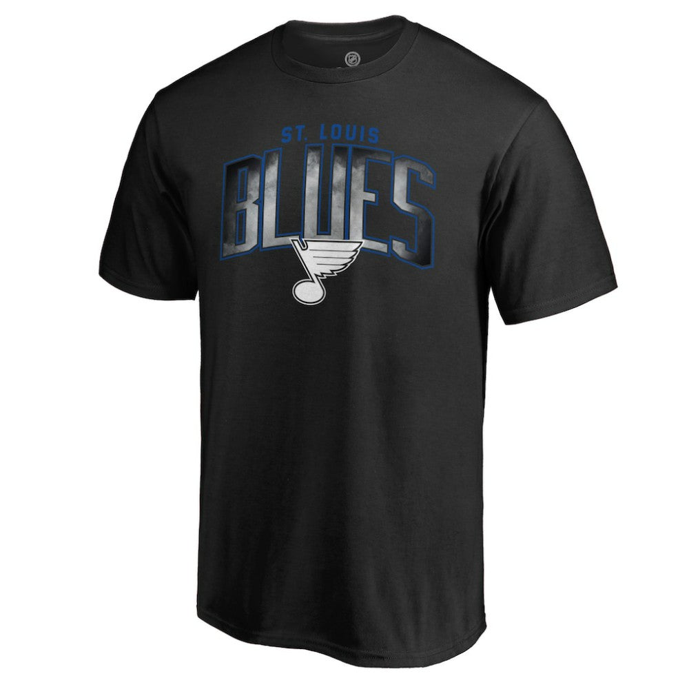 St. Louis Blues Arch Smoke T-Shirt - Black | NHL on sale
