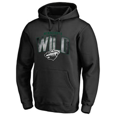 Minnesota Wild Arch Smoke Pullover Hoodie - Black | NHL discount