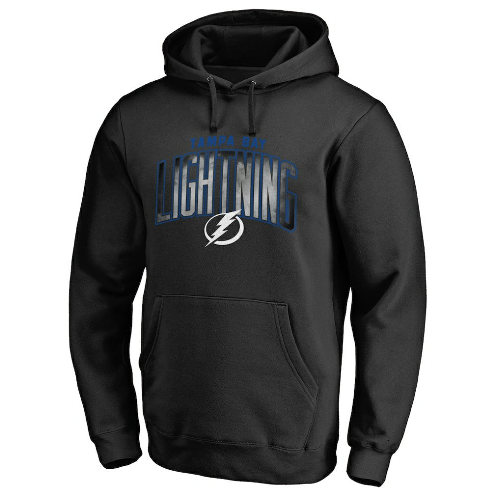 Tampa Bay Lightning Arch Smoke Pullover Hoodie - Black | NHL near me