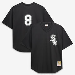 Bo Jackson Chicago White Sox Mitchell & Ness Cooperstown Collection Big & Tall Mesh Batting Practice Jersey for sale
