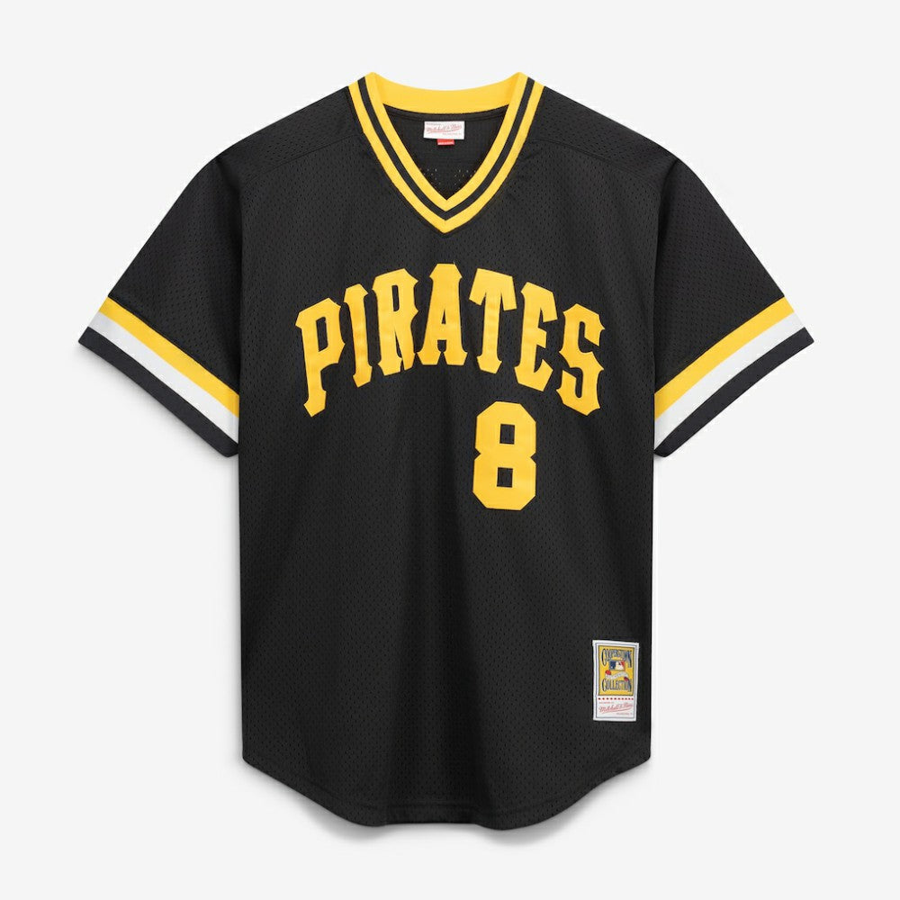 Willie Stargell Pittsburgh Pirates Mitchell & Ness Cooperstown Collection Big & Tall Mesh Batting Practice Jersey for sale