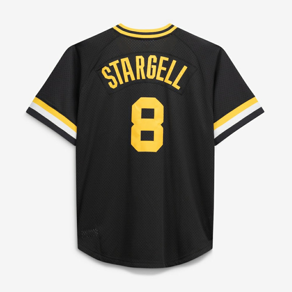 Willie Stargell Pittsburgh Pirates Mitchell & Ness Cooperstown Collection Big & Tall Mesh Batting Practice Jersey for sale