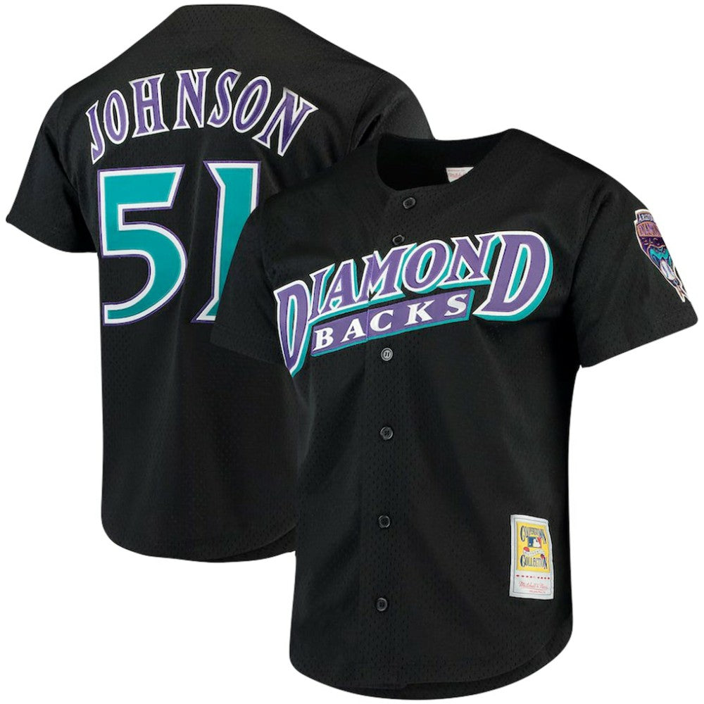 Randy Johnson Arizona Diamondbacks Mitchell & Ness Big & Tall Cooperstown Mesh Batting Practice Jersey Sale