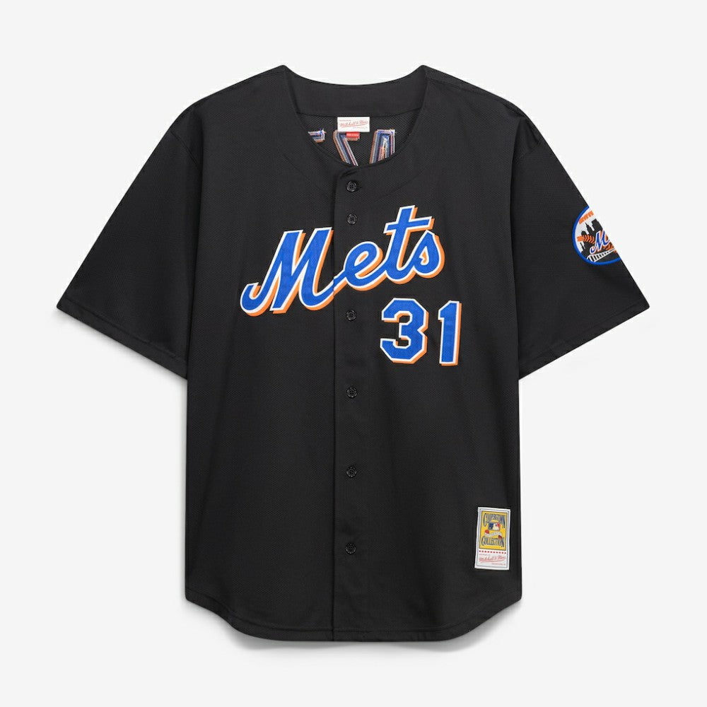 Mike Piazza New York Mets Mitchell & Ness Big & Tall Cooperstown Mesh Batting Practice Jersey for sale