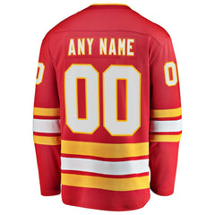 Calgary Flames Fanatics Home Breakaway Custom Jersey - Red | Fanatics Lifestyle