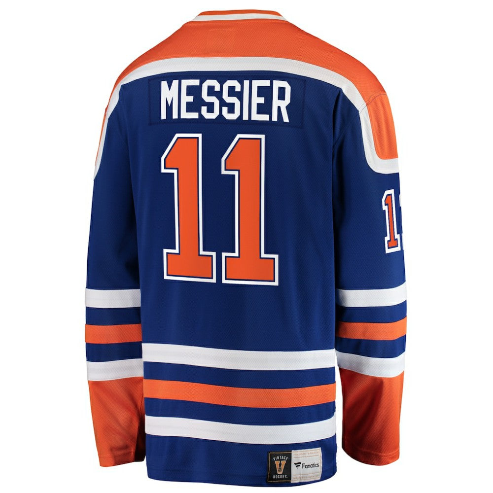 Mark Messier Edmonton Oilers Fanatics Premier Breakaway Retired Player Jersey - Blue | Fanatics on sale