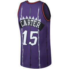 Mitchell & Ness Vince Carter Toronto Raptors 1998/99 Big & Tall Hardwood Classics Swingman Jersey Purple
