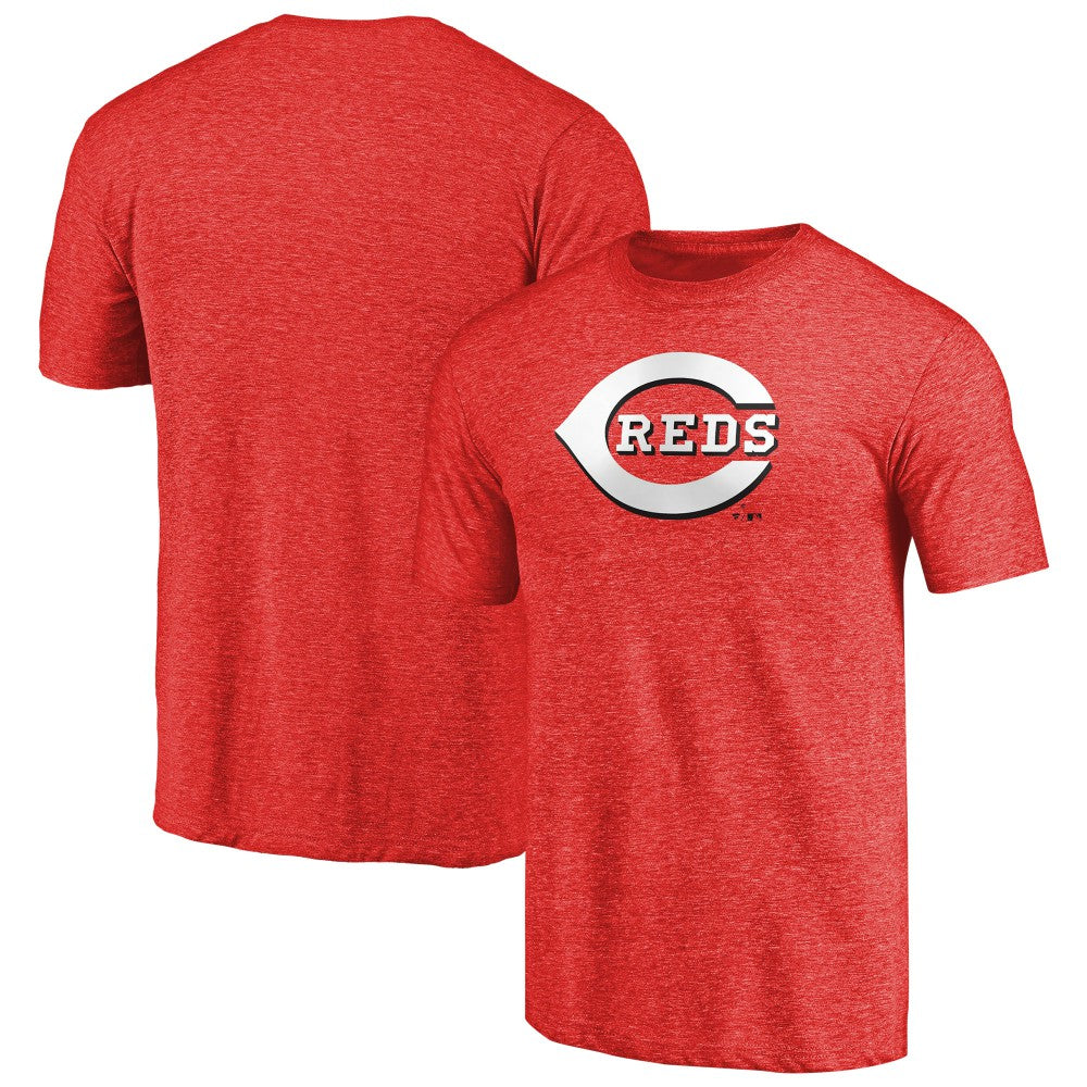 Cincinnati Reds Team Wordmark Tri-Blend T-Shirt Sale