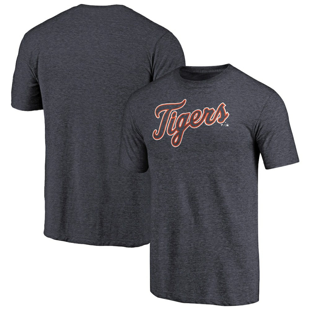 Detroit Tigers Team Wordmark Tri-Blend T-Shirt Online