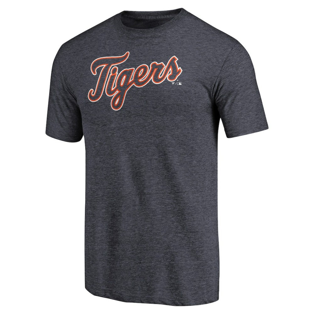 Detroit Tigers Team Wordmark Tri-Blend T-Shirt Online
