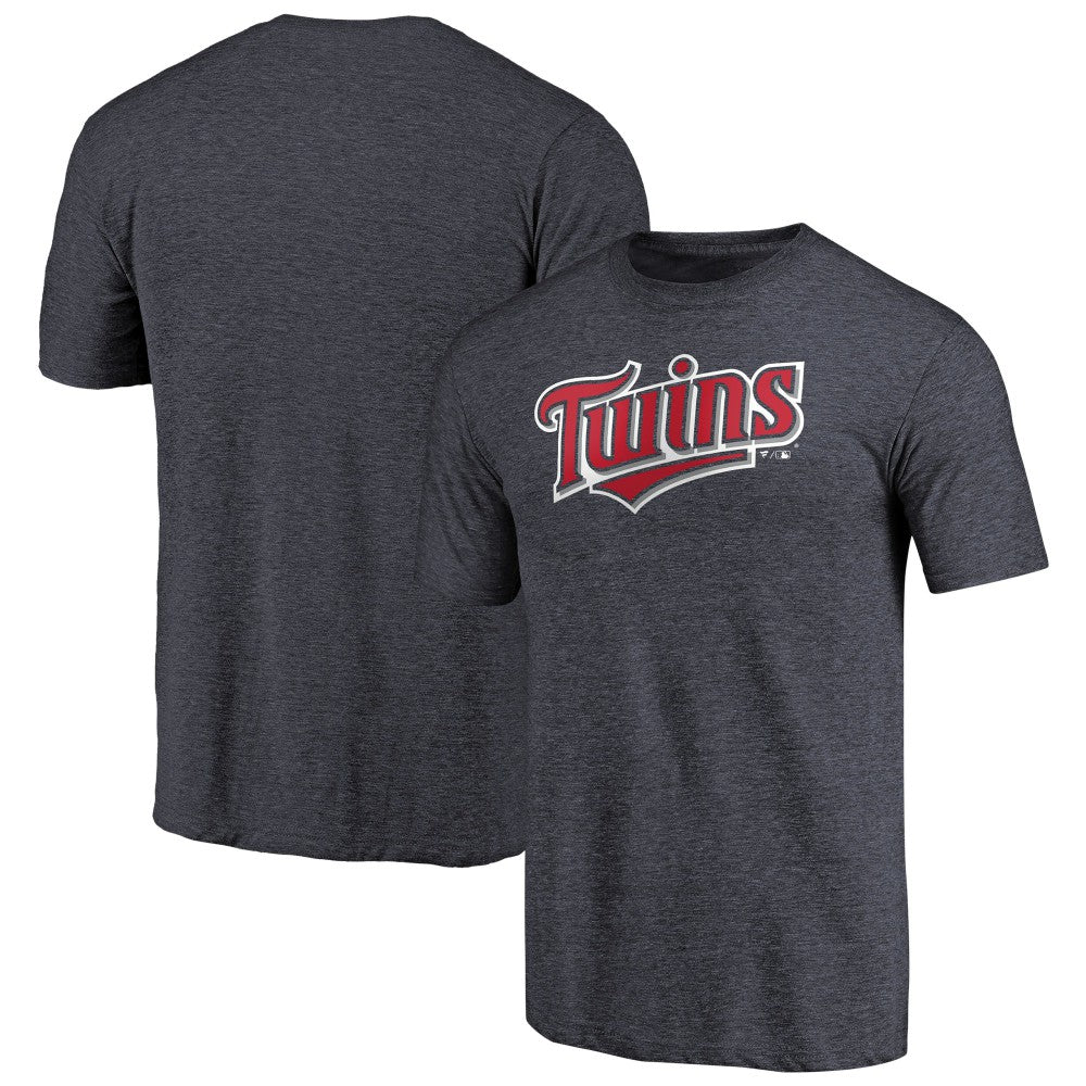 Minnesota Twins Team Wordmark Tri-Blend T-Shirt Discount