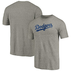 Los Angeles Dodgers Team Wordmark Tri-Blend T-Shirt Outlet