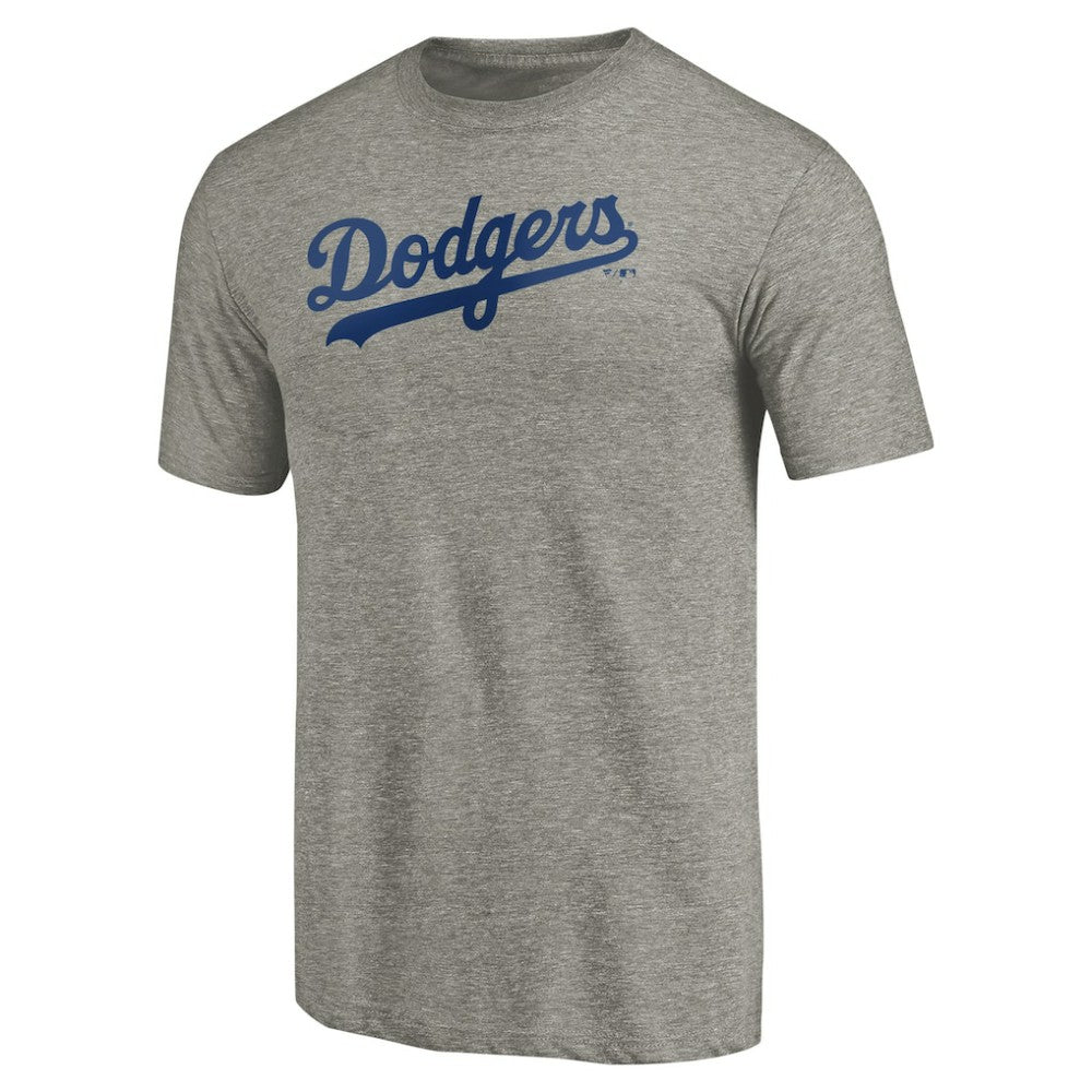 Los Angeles Dodgers Team Wordmark Tri-Blend T-Shirt Outlet