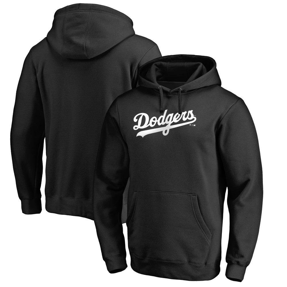 Los Angeles Dodgers Official Wordmark Fitted Pullover Hoodie Near Me