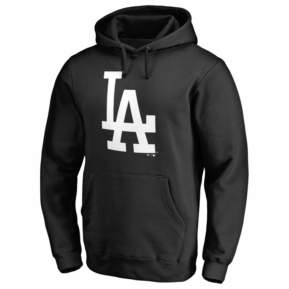 Los Angeles Dodgers Official Logo Fitted Pullover Hoodie Discount