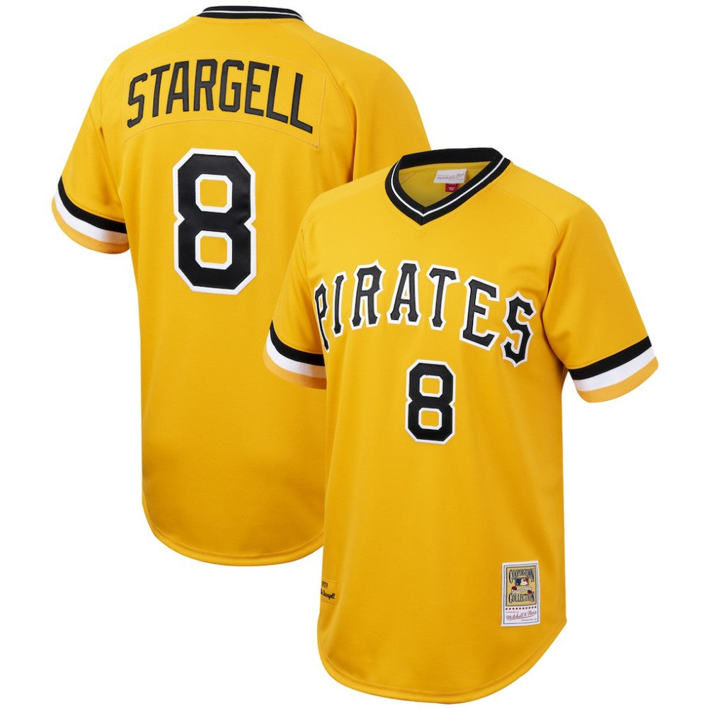 Willie Stargell Pittsburgh Pirates Mitchell & Ness Cooperstown Collection Authentic Jersey Online