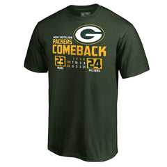 Green Bay Packers The Comeback T-Shirt - Green - NFL
